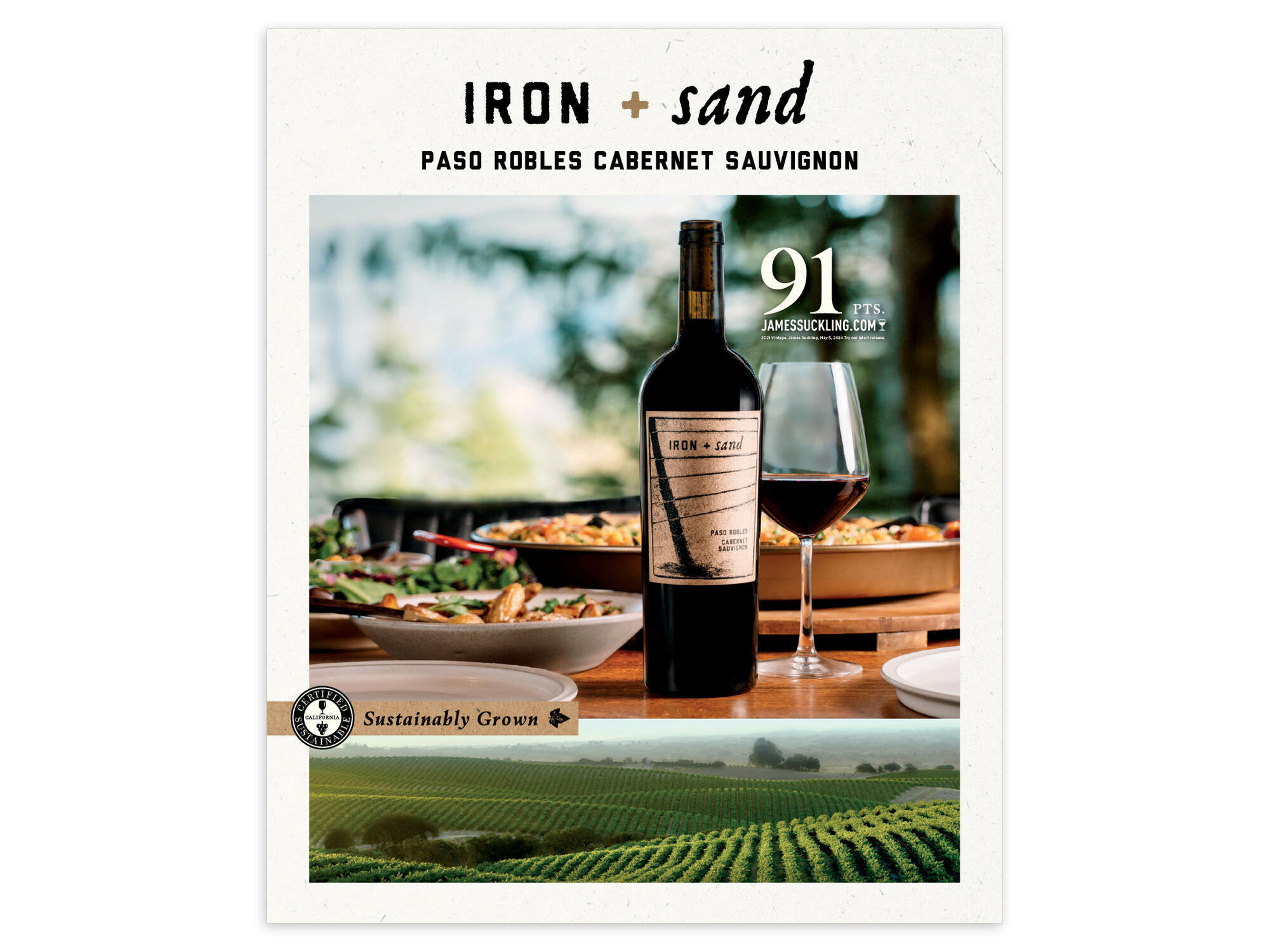 IRON + sand | New Flow POS Case Card