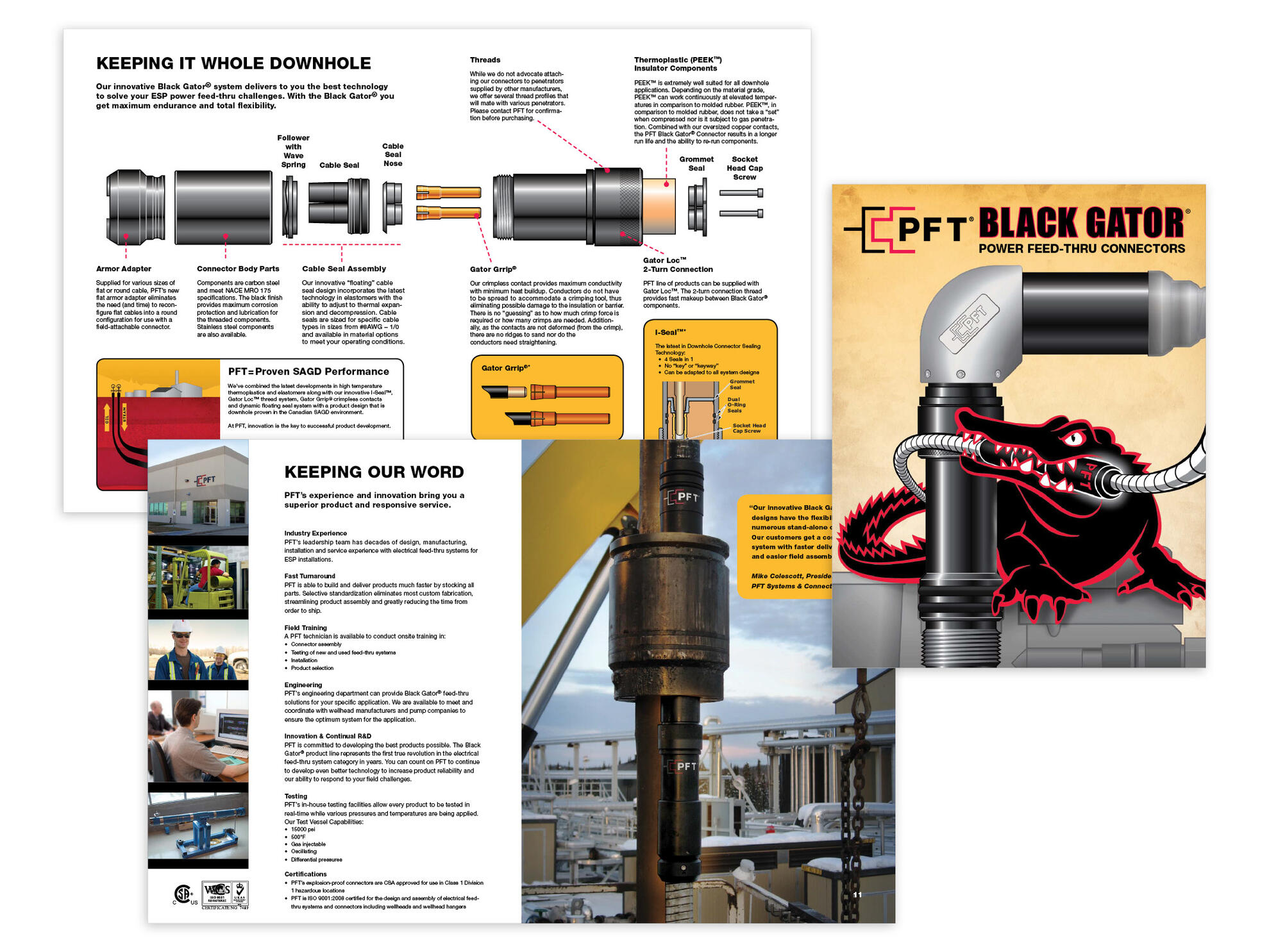 PFT Systems | Black Gator® Multi-page Catalog