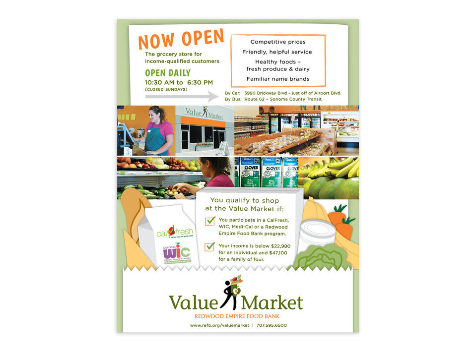 REFB Value Market | Launch Flyer