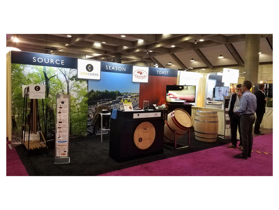 Canton Cooperage | Trade Show Booth