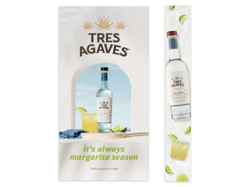 Tres Agaves | Chicago White Sox Sponsorship Stadium Tequila Bar Graphics