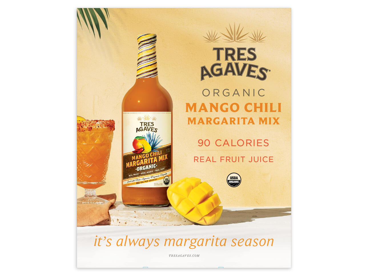Tres Agaves Mixer Case Card