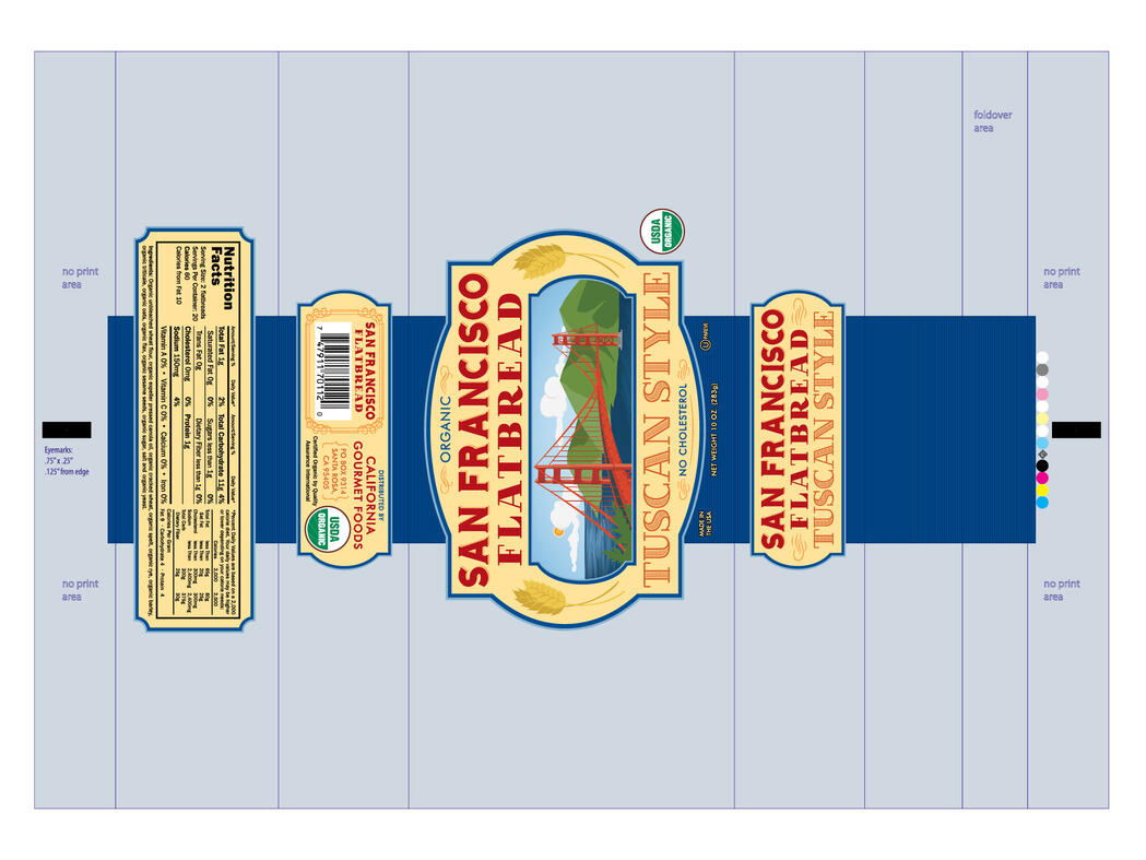San Francisco Flatbreads | Package - Dieline