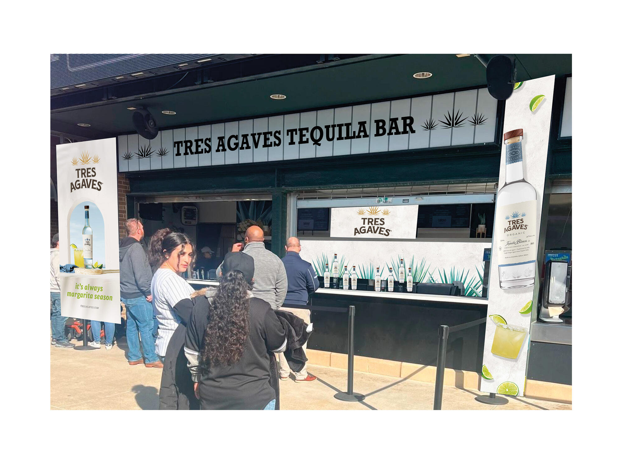 Tres Agaves | Chicago White Sox Tequila Bar Graphics